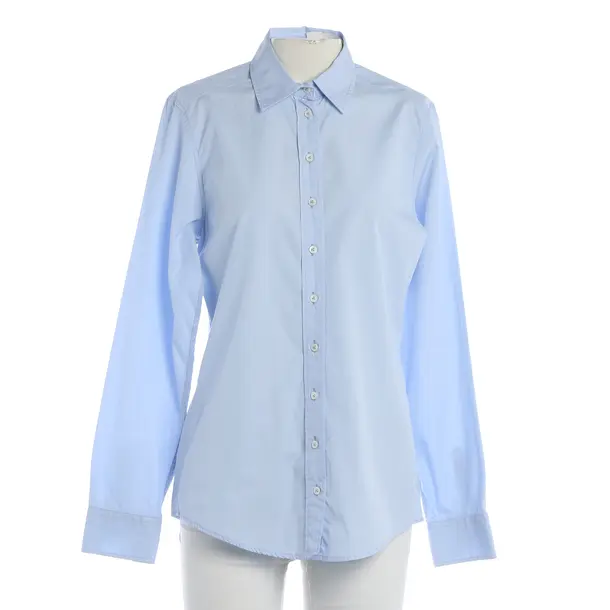 Camicetta, in Azzurro, Cotone, Van Laack