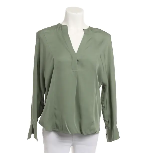 Blouse, in Green, Silk, Vince