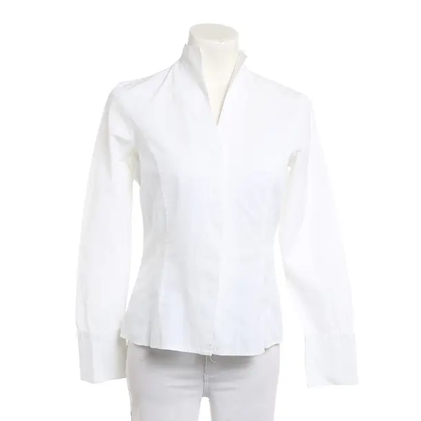Blouse, in White, Cotton, Van Laack