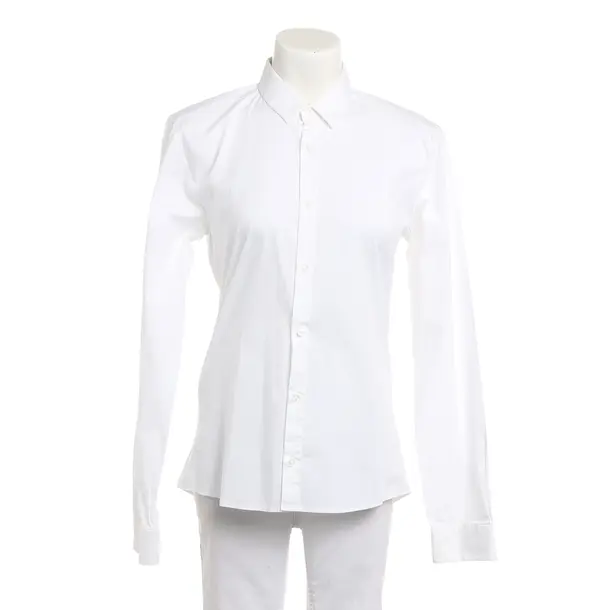 Blouse, in White, Cotton, Hugo Boss Red Label