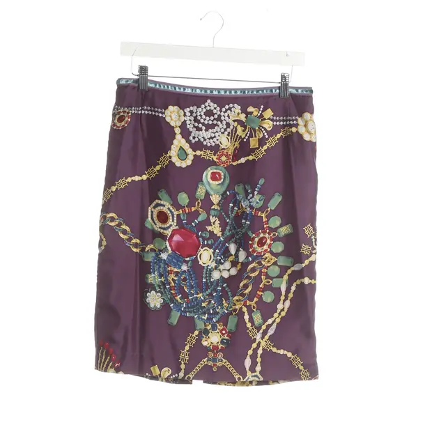 Skirt, in Multicolored, Silk, Riani
