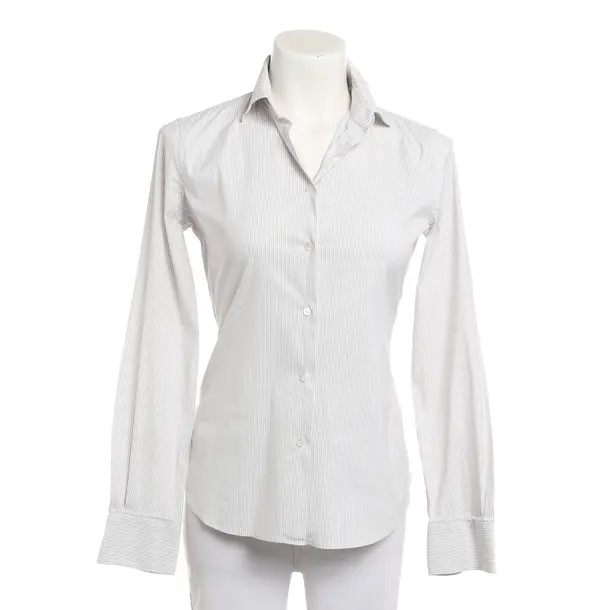 Bluse, in Weiß, Baumwolle, Loro Piana