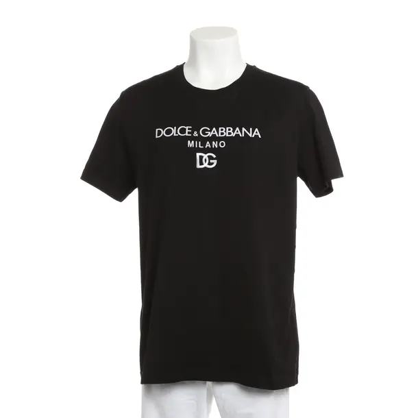 Maglietta, in Nero, Cotone, Dolce e Gabbana