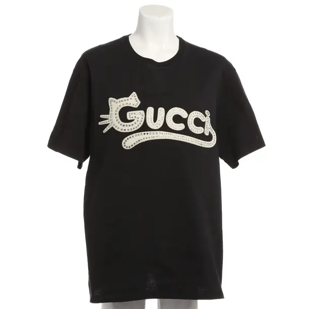Shirt, in Schwarz, Baumwolle, Gucci