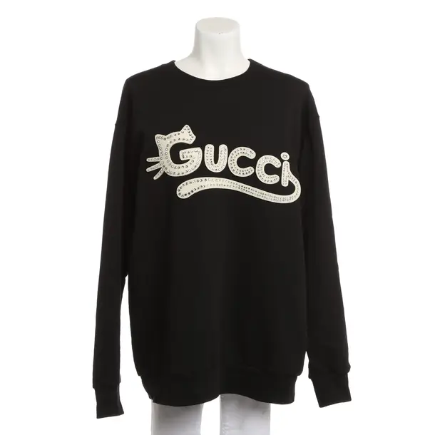 Sweatshirt, in Black, Cotton, Gucci