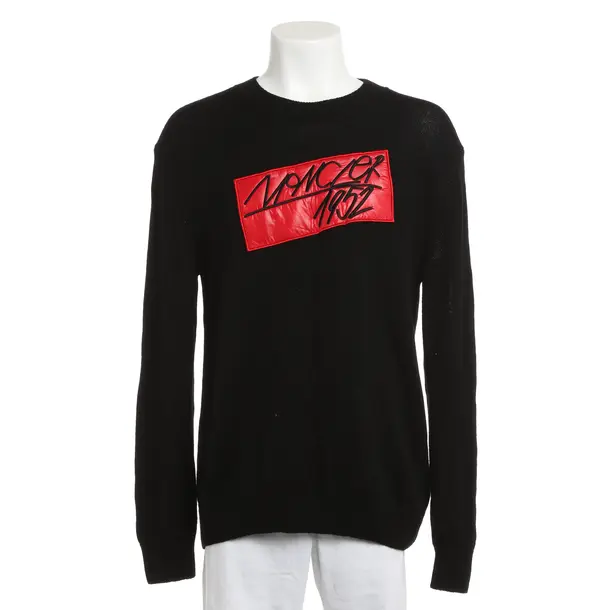 Maglione, in Nero, Lana, Moncler