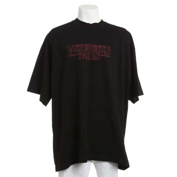 T-Shirt, in Schwarz, Baumwolle, Vetements