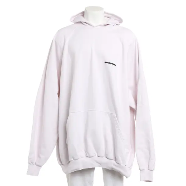 Hoodie, in Rosa, Baumwolle, Balenciaga
