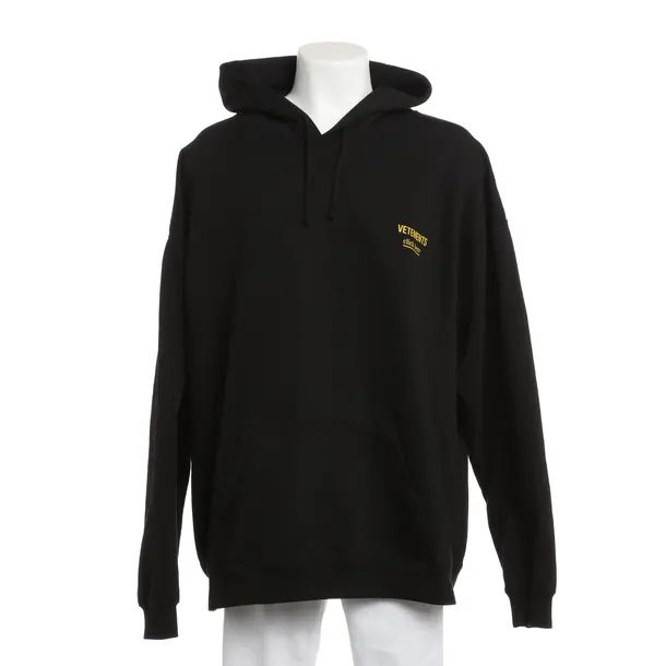 Hoodie, in Black, Cotton, Vetements