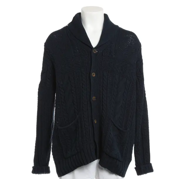 Cardigan, in Navy, Cotton, Polo Ralph Lauren