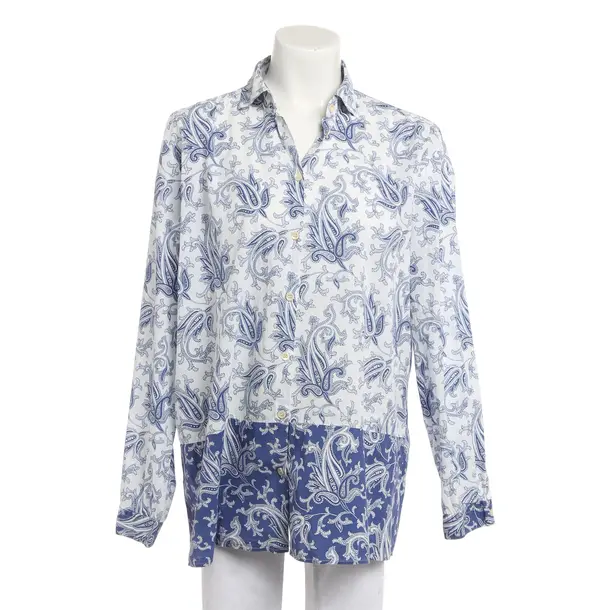 Bluse, in Weiß, Baumwolle, Etro