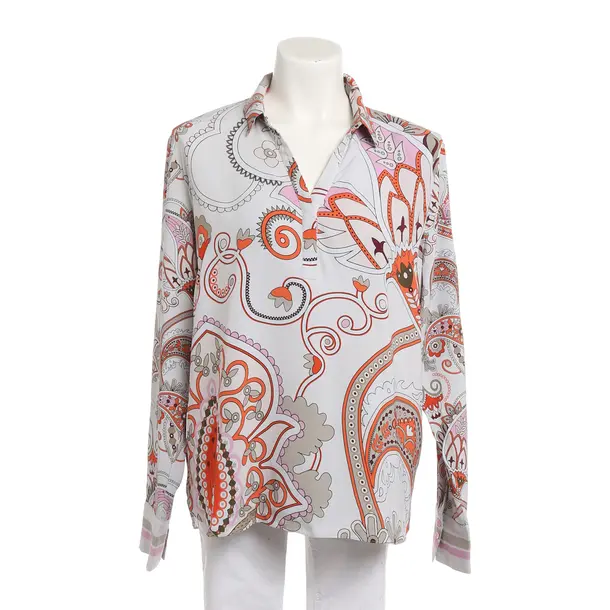 Blouse, in Multicolored, Silk, Herzensangelegenheit