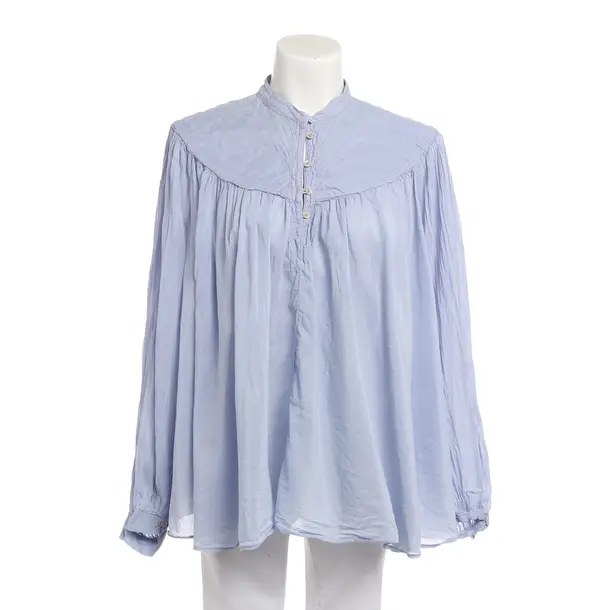 Blouse, in Blue, Cotton, Forte_Forte