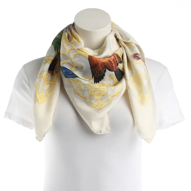 Shawl, in Multicolored, Silk, Hermès