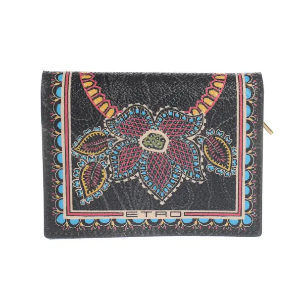 Geldbörse, in Mehrfarbig, Leder, Etro