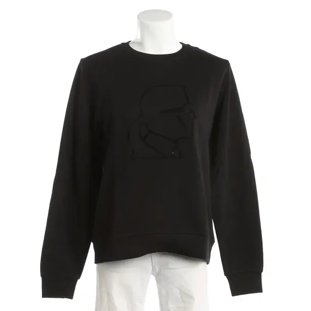 Sweatshirt, in Black, Cotton, Karl Lagerfeld