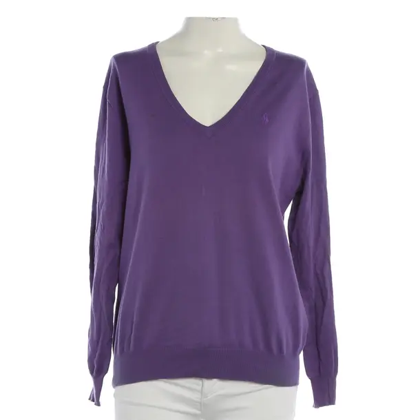 Pullover, in Lila, Baumwolle, Ralph Lauren Black Label