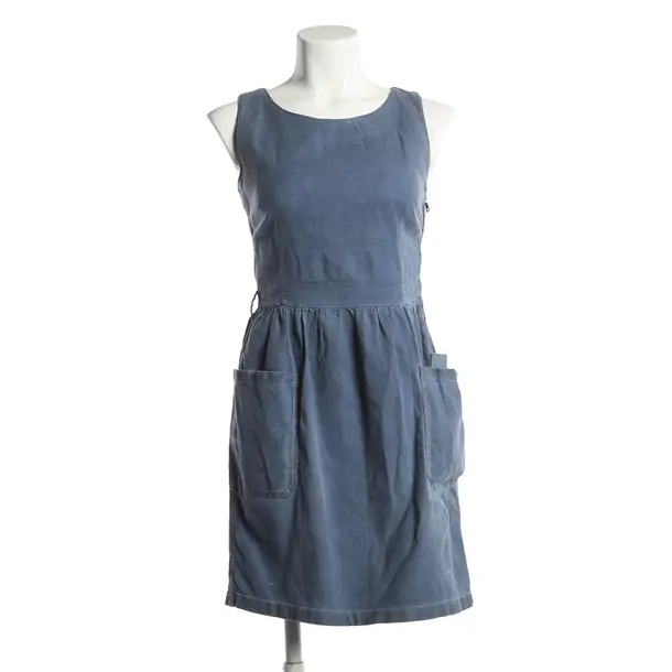 Dress, in Blue, Cotton, Prada Linea Rossa