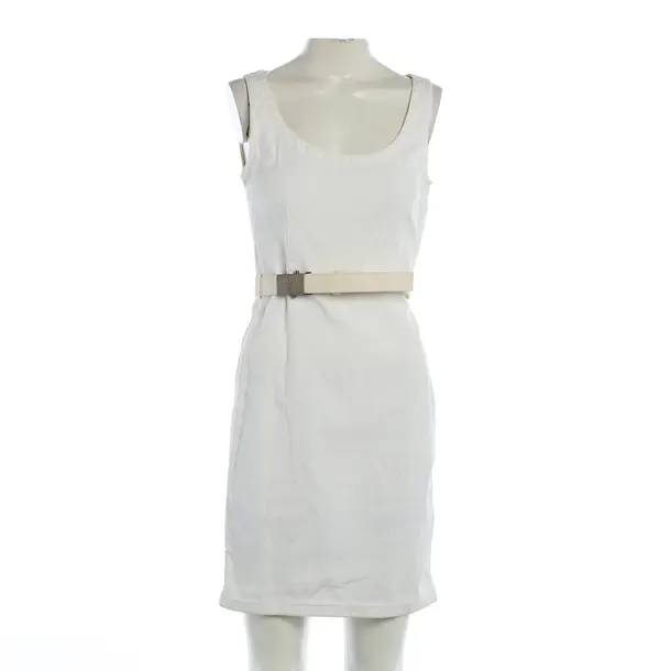 Kleid, in Cream, Baumwolle, Prada Linea Rossa