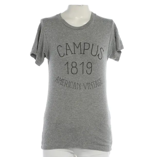 Camicia, in Grigio, Poliestere, Vintage americano