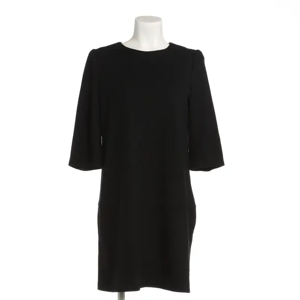 Dress, in Black, Cotton, Strenesse