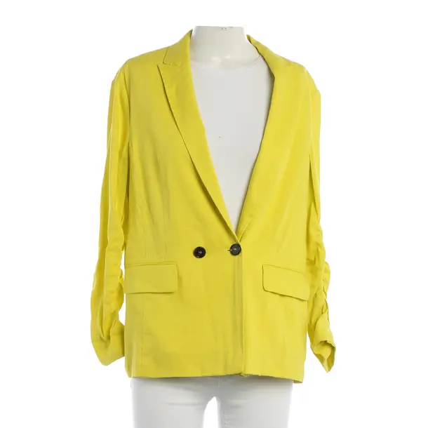 Blazer, in Giallo, Lino, Marc Cain