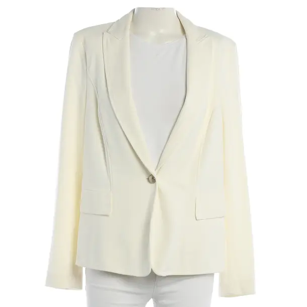 Blazer, in White, Viscose, Marc Cain