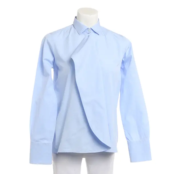 Blouse, in Blue, Cotton, Valentino
