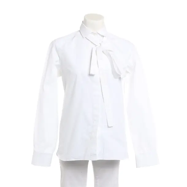 Blouse, in White, Cotton, Valentino