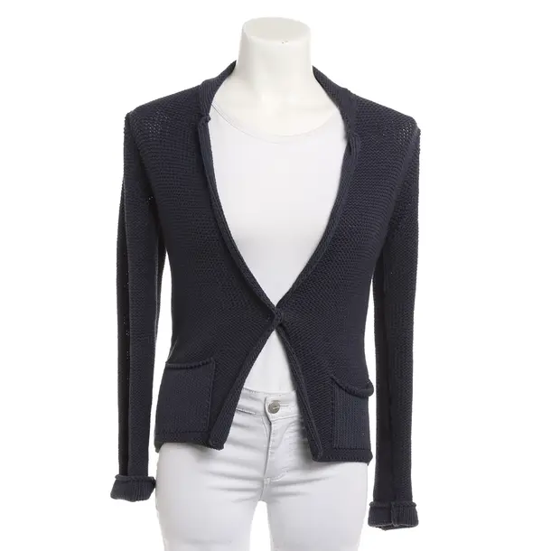 Cardigan, in Blue, Cotton, Fabiana Filippi