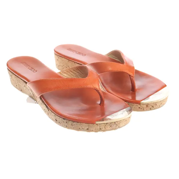 Sandals, in Dark Orange, Jimmy Choo