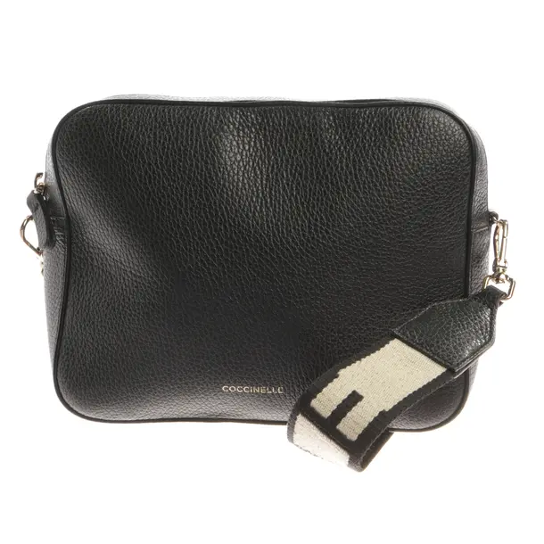 Schultertasche, in Schwarz, Leder, Coccinelle