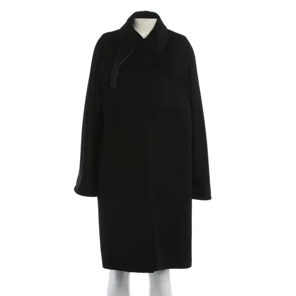 Wintermantel, in Schwarz, Wolle, Max Mara