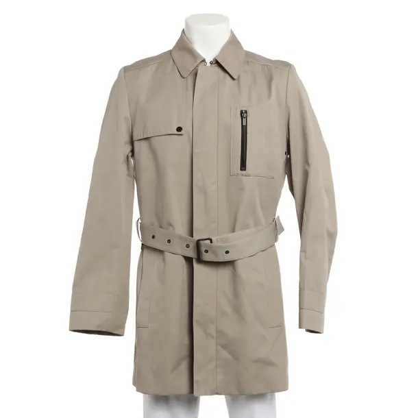 Cappotto mezza stagione, in Grigio, Cotone, Hugo Boss Etichetta Rossa