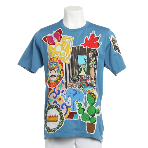 Maglietta, in Multicolore, Cotone, Dolce e Gabbana