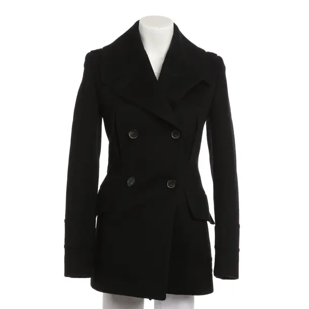 Winter Coat, in Black, Wool, Gucci