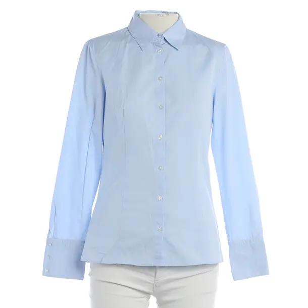 Blouse, in Blue, Cotton, Hugo Boss Red Label