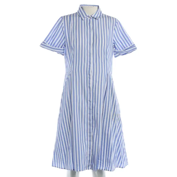 Kleid, in Blau, Baumwolle, Soluzione