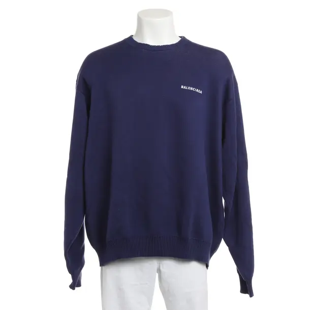 Jumper, in Navy, Cotton, Balenciaga