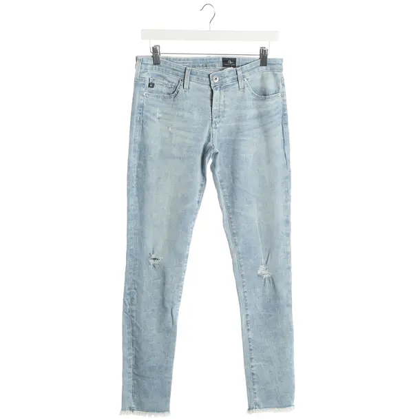 Skinny Jeans, in Light Blue, Cotton, Adriano Goldschmied