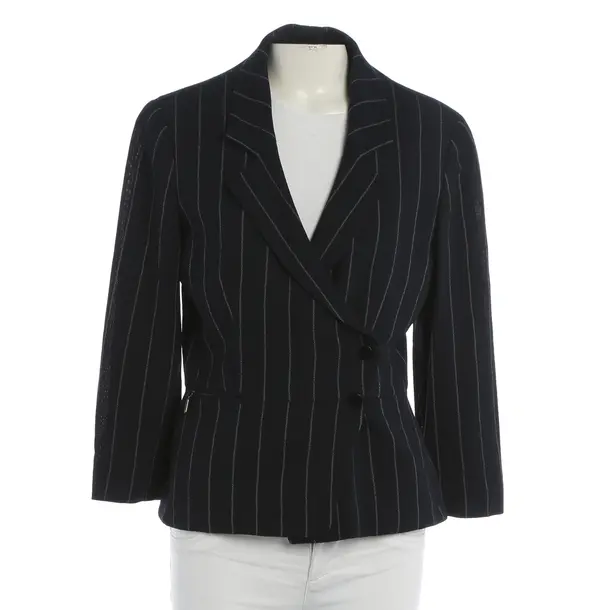 Blazer, in Navy, Cotton, Armani Collezioni