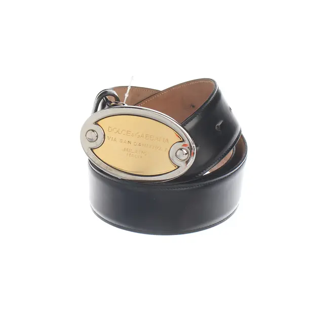 Gürtel, in Schwarz, Leder, Dolce & Gabbana