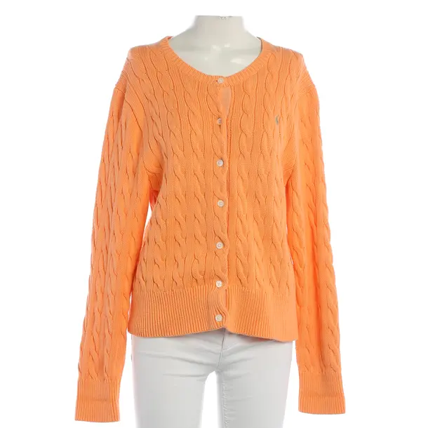 Cardigan, in Arancione, Cotone, Polo Ralph Lauren