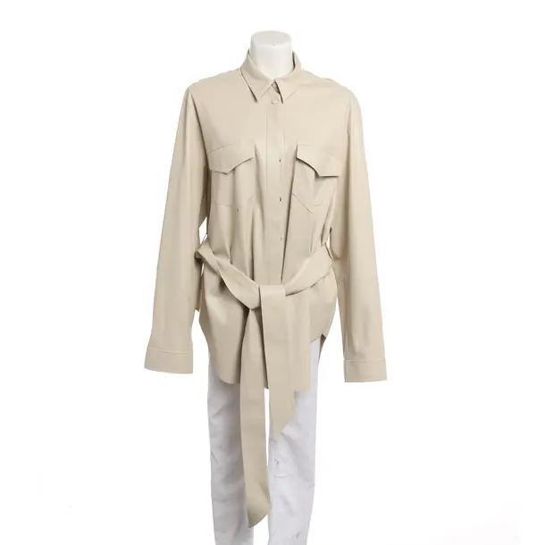 Blouse, in Beige, Polyester, Nanushka