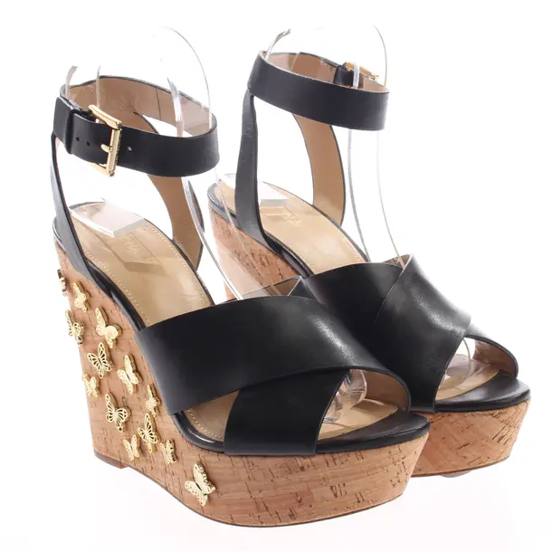 Wedges, in Black, Michael Kors