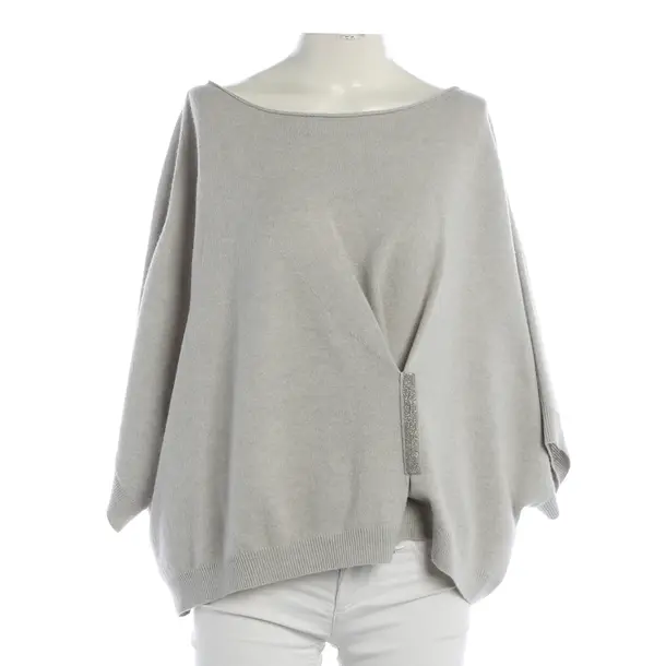 Jumper, in Gray, Wool, Fabiana Filippi