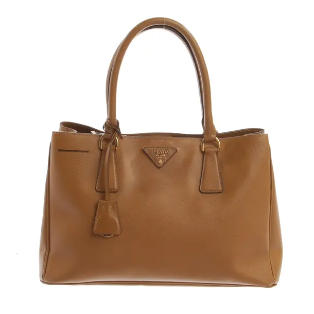 Prada Galleria Medium Handtasche Hellbraun - Braun - Damen - Pre-Loved Designer Fashion - Prada Second Hand Designer Shop