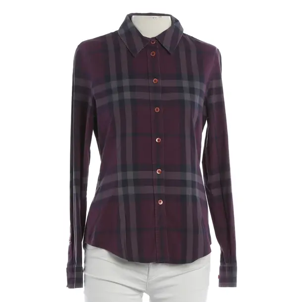 Blouse, in Purple, Cotton, Burberry London