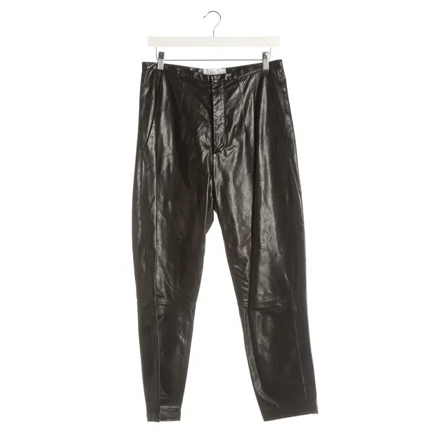 Pants, in Black, Leather, Closed