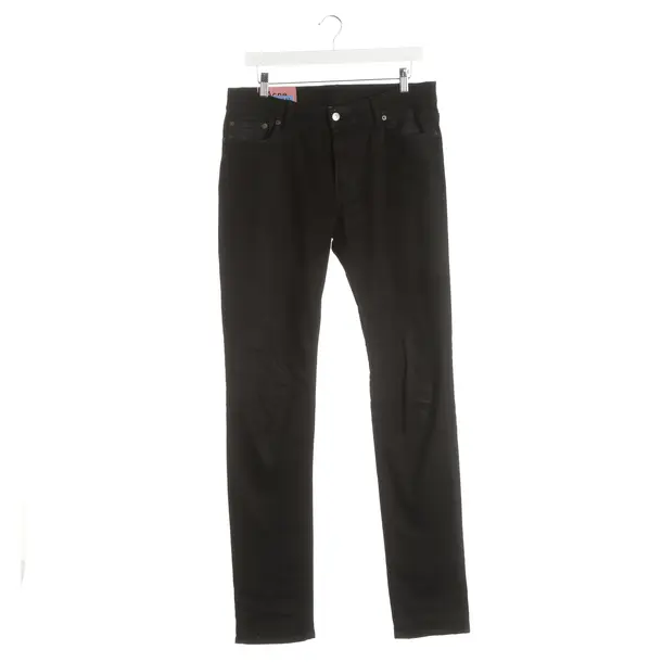 Straight Fit Jeans, in Black, Cotton, Acne Studios